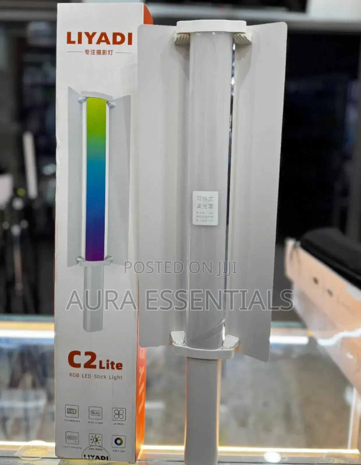 Liyadi C2 Lite Rgb Fill Light Stick 20w High Power Led Full Color