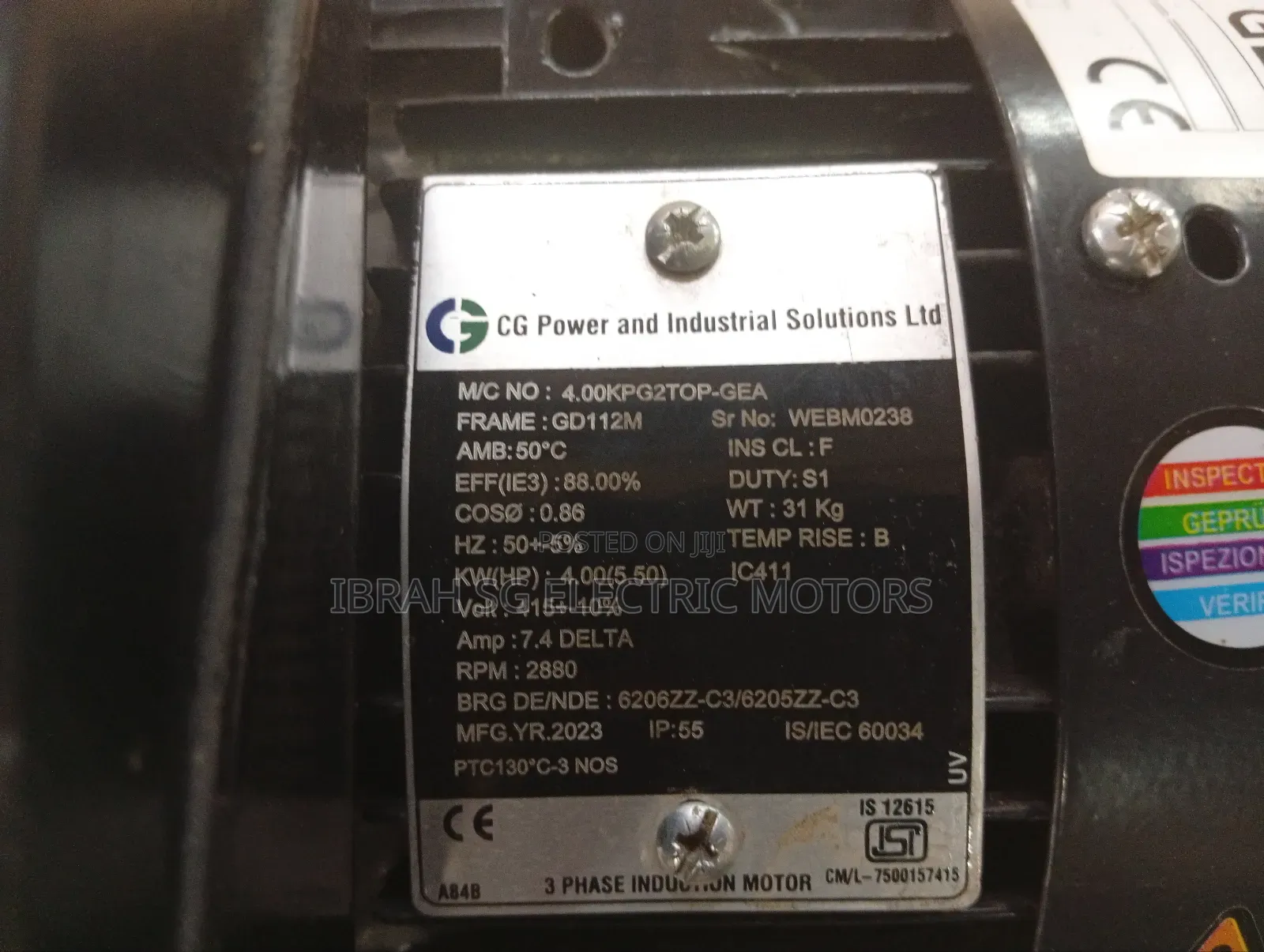 Three Phase Stainless Steel Pump