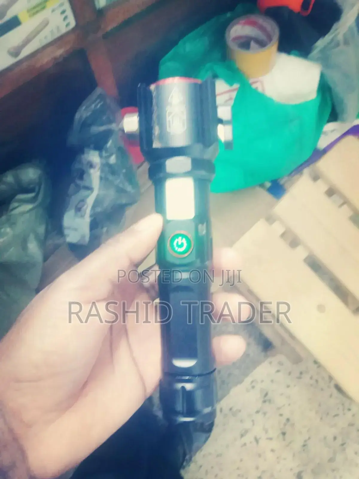 Portable Led Rechargeable Flashlight