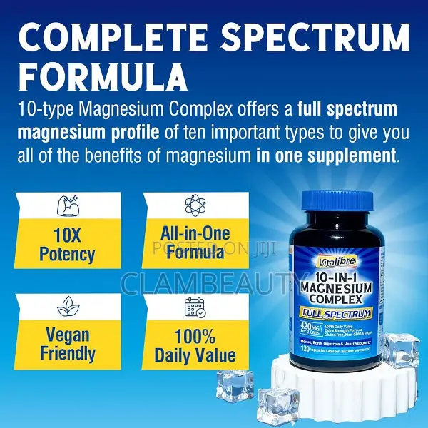 Vitalibre 10-in-1 Magnesium Complex.
