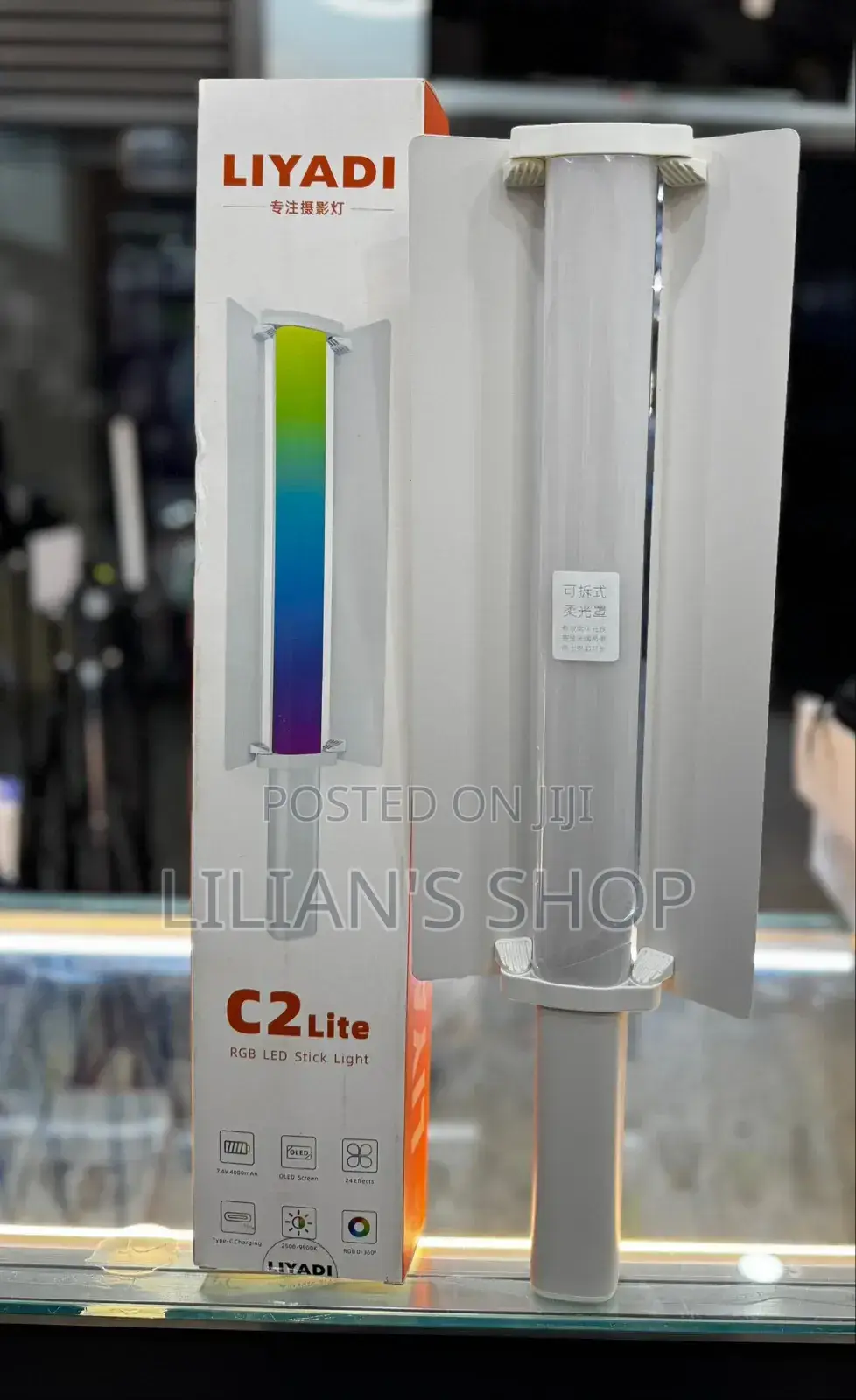 Liyadi C2 Lite RGB Fill Light Stick 20w High Power Led Full Color