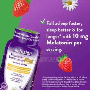 Vitafusion Sleepwell Plus Gummy Supplements.
