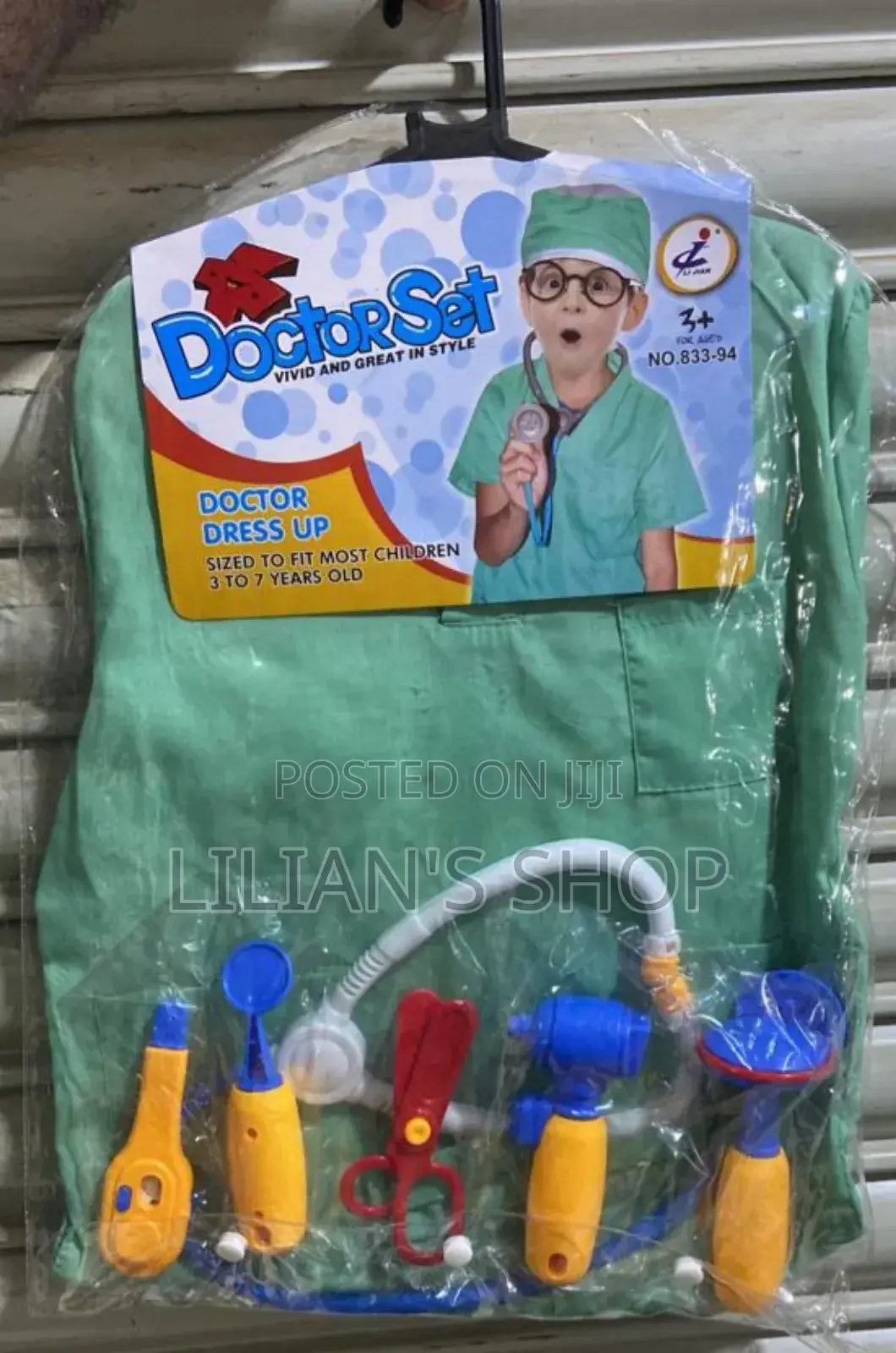 Children Nurse Doctors Dress Up Costume Set