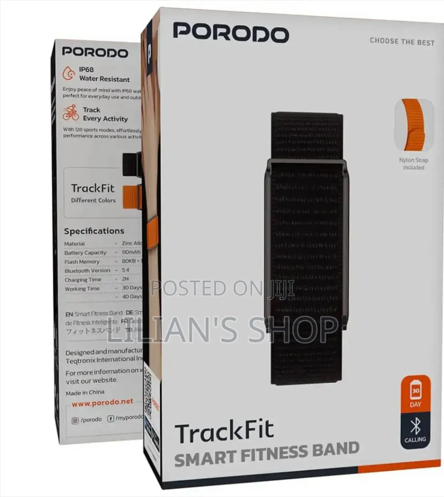 Porodo Trackfit Smart Fitness Band