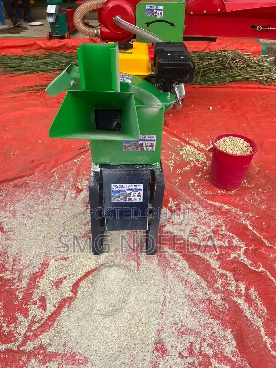 Petrol Silage and Broken Machine