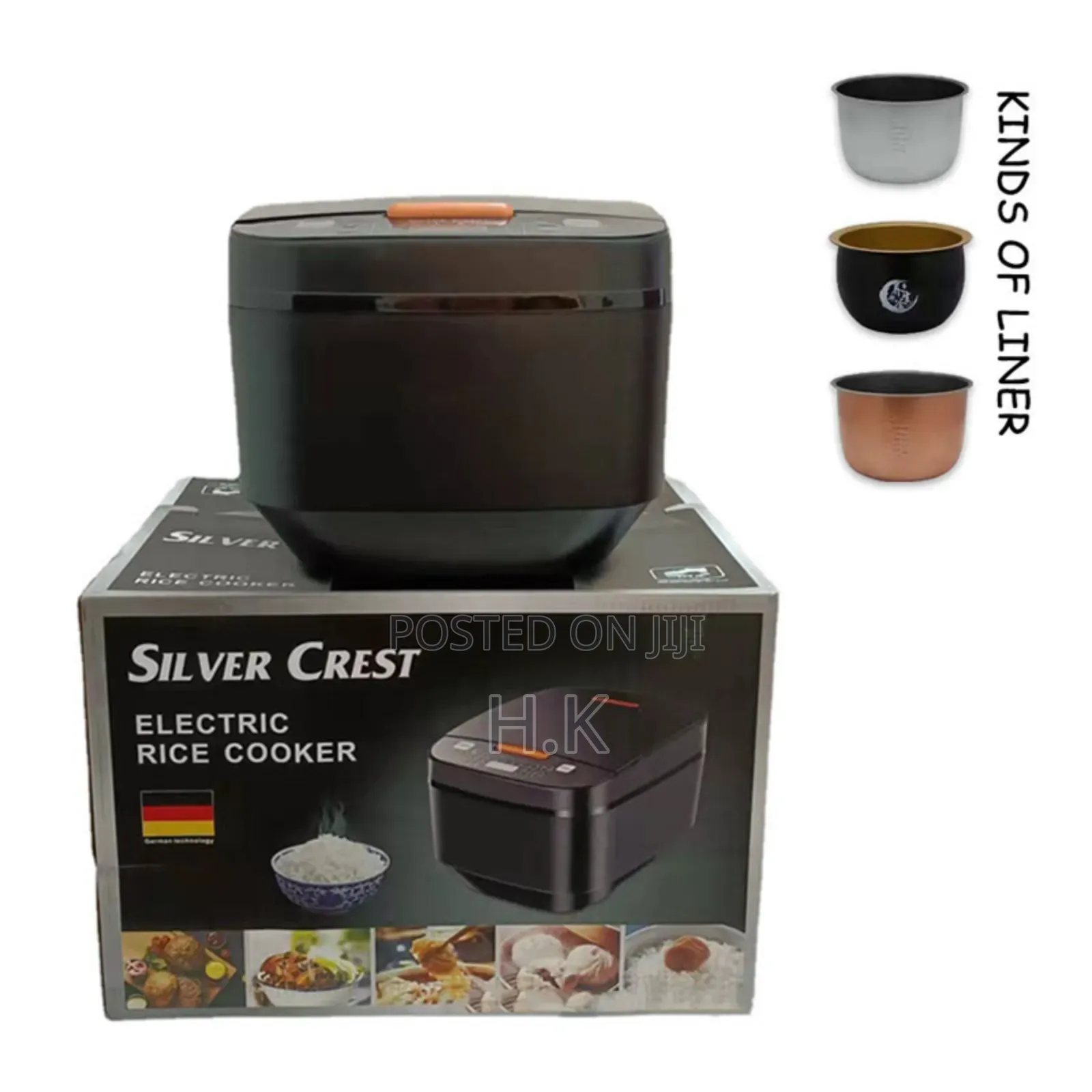 Silver Crest Digital Electric Rice Cooker