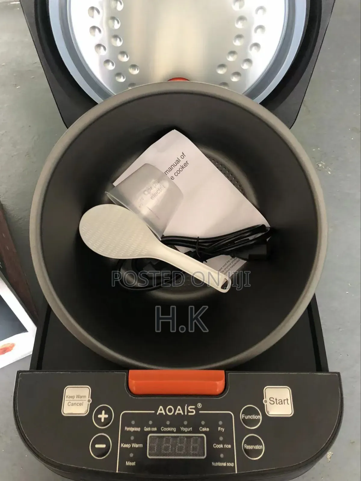 Silver Crest Digital Electric Rice Cooker