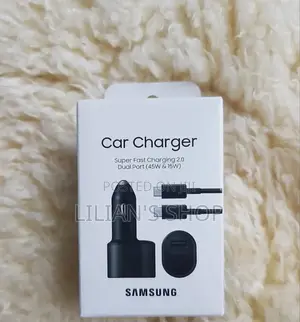 Super Fast Charging 2.0 Dual Ports(45w 15w) Car Charger
