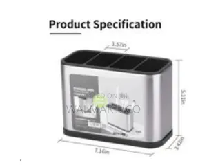 Kitchen Utensil Holder Rustproof Stainless Steel Flatware Cutlery