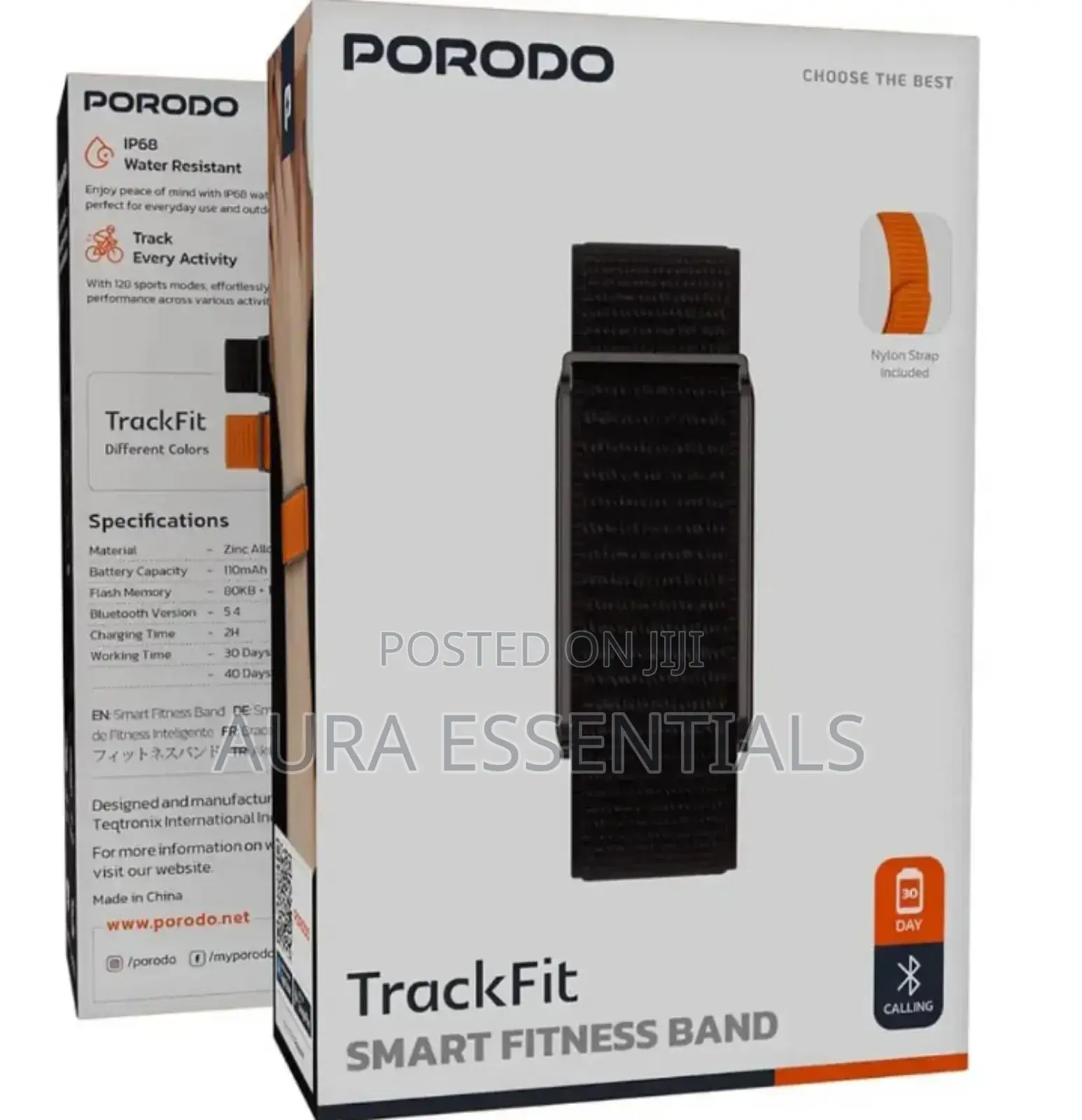 Porodo Trackfit Smart Fitness Band