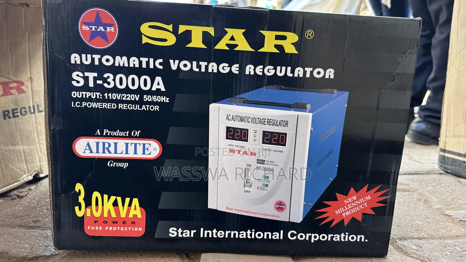 Power Regulator /Stabilizer 3000 Watts