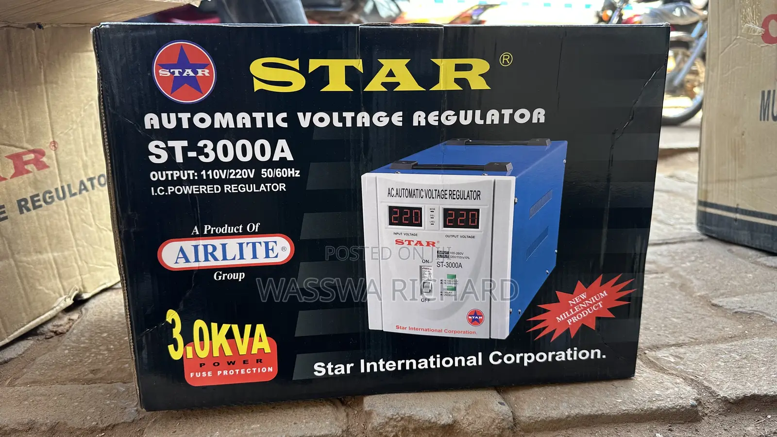 Power Regulator /Stabilizer 3000 Watts