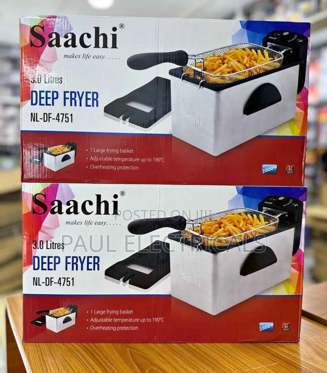Saachi 3liter Deepfryer