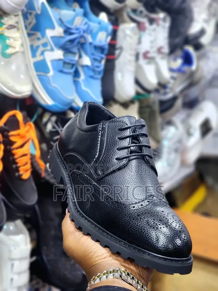 Oxfords Black Shoes for Men Size 40-45 Available