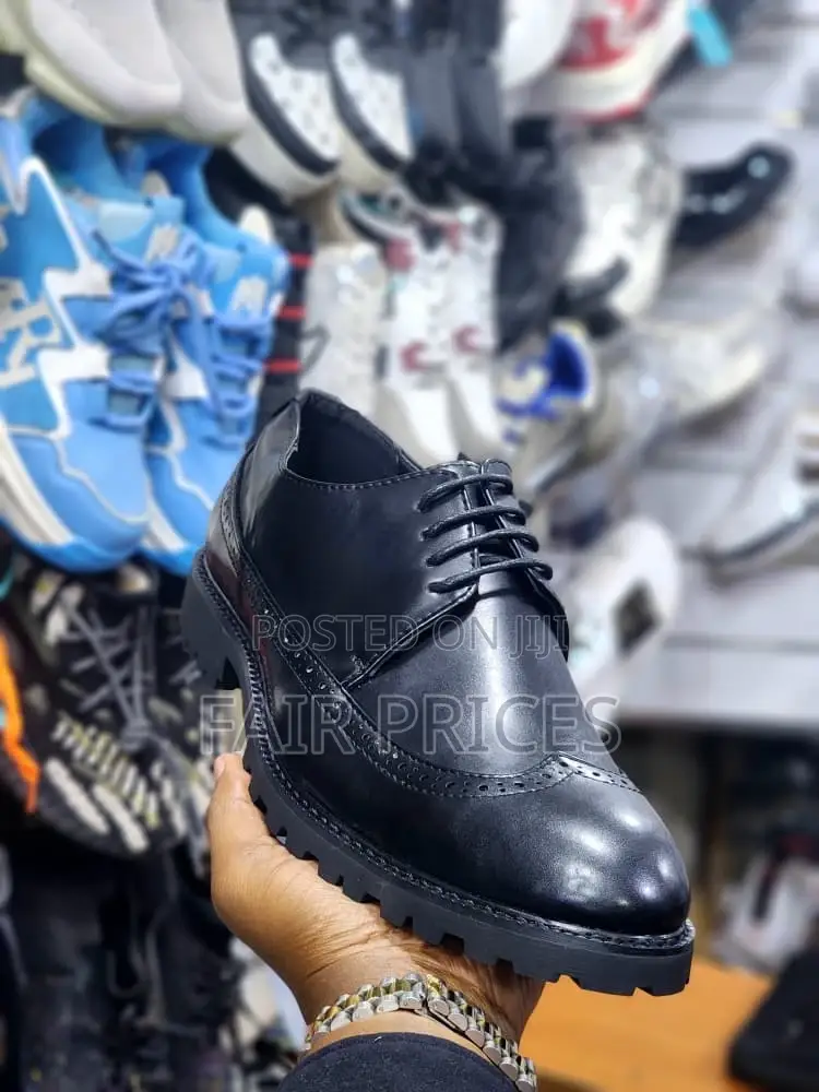 Oxfords Black Shoes for Men Size 40-45 Available