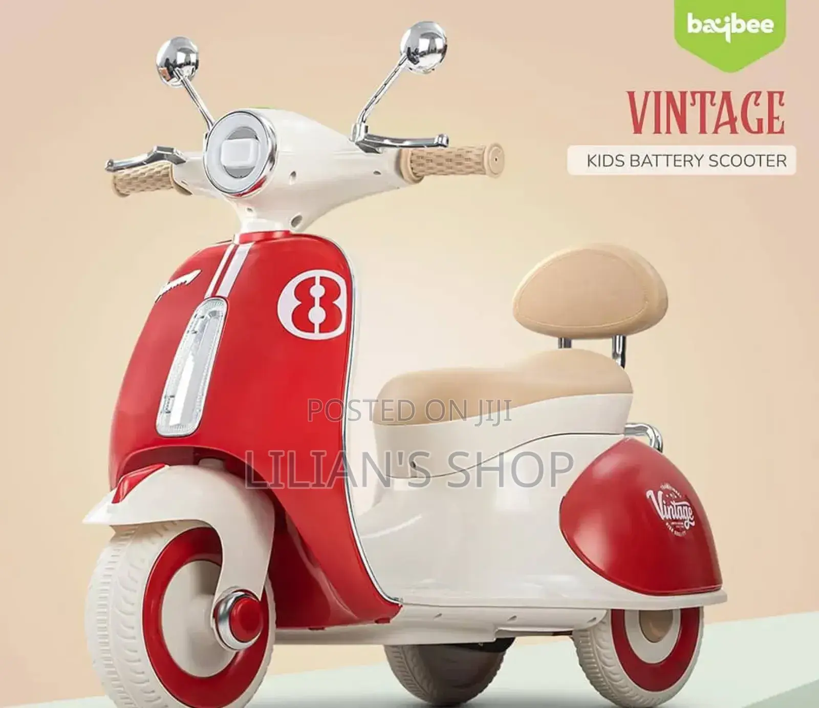 Kids Vespas Style Scooter