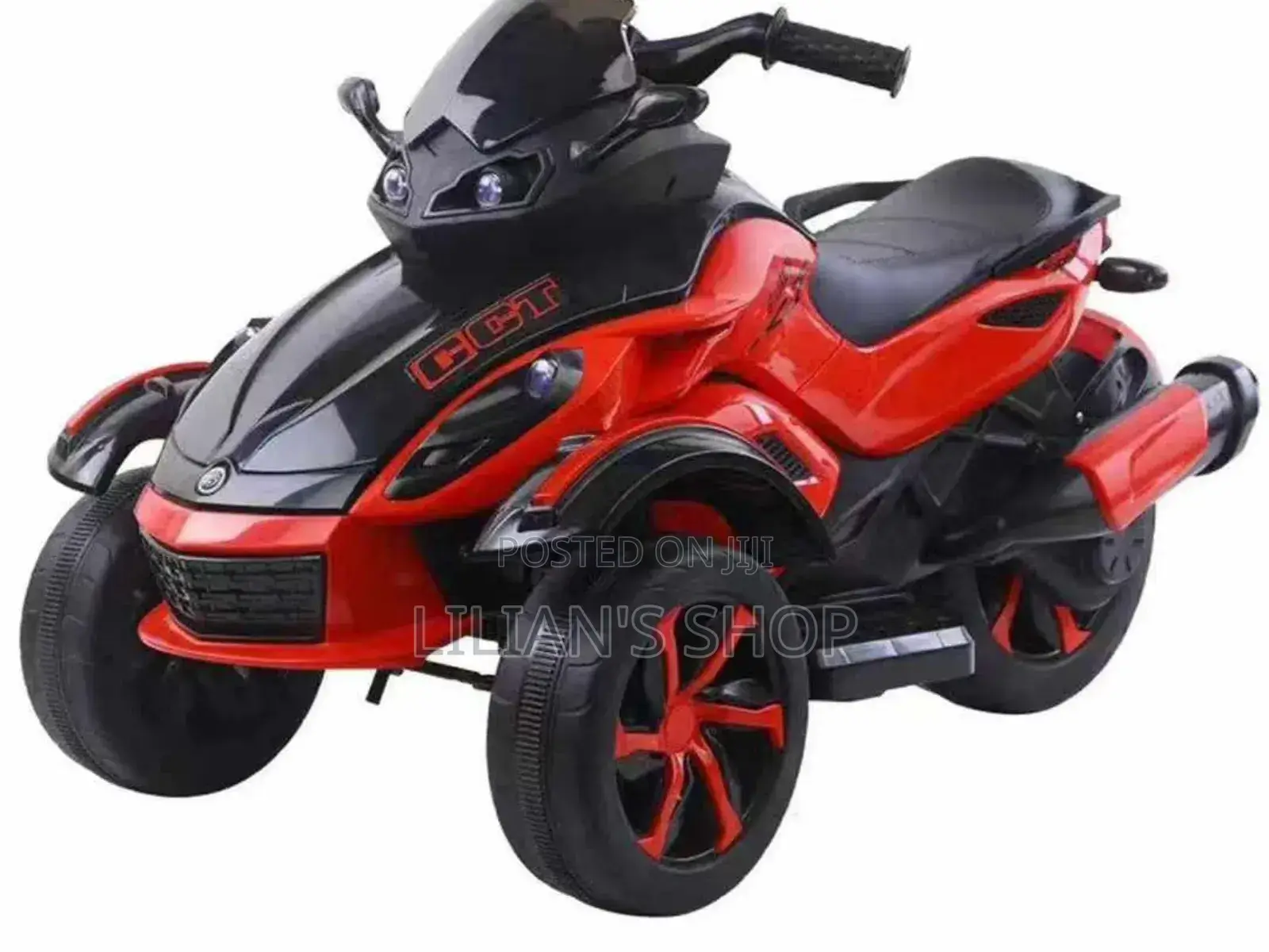 GCT 3-Wheel Kids' Ride-on Motorcycle.