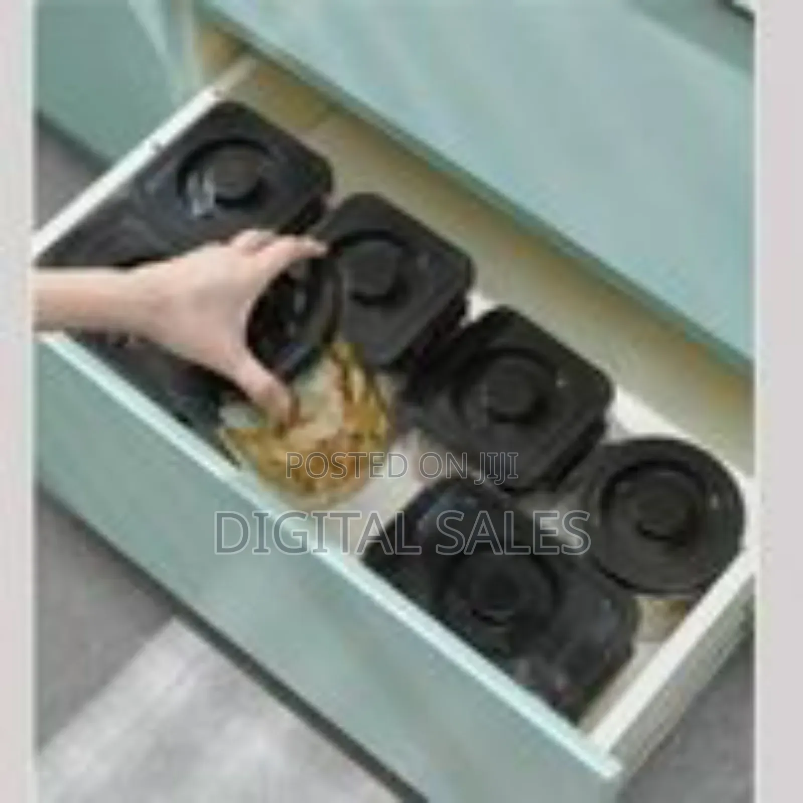 5 Piece Simple Vacuum Storage Tank Cereals Storage Box,Airtight Food