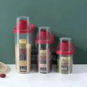 2.8 Litre Plastic Food Storage Grains Cereal Container