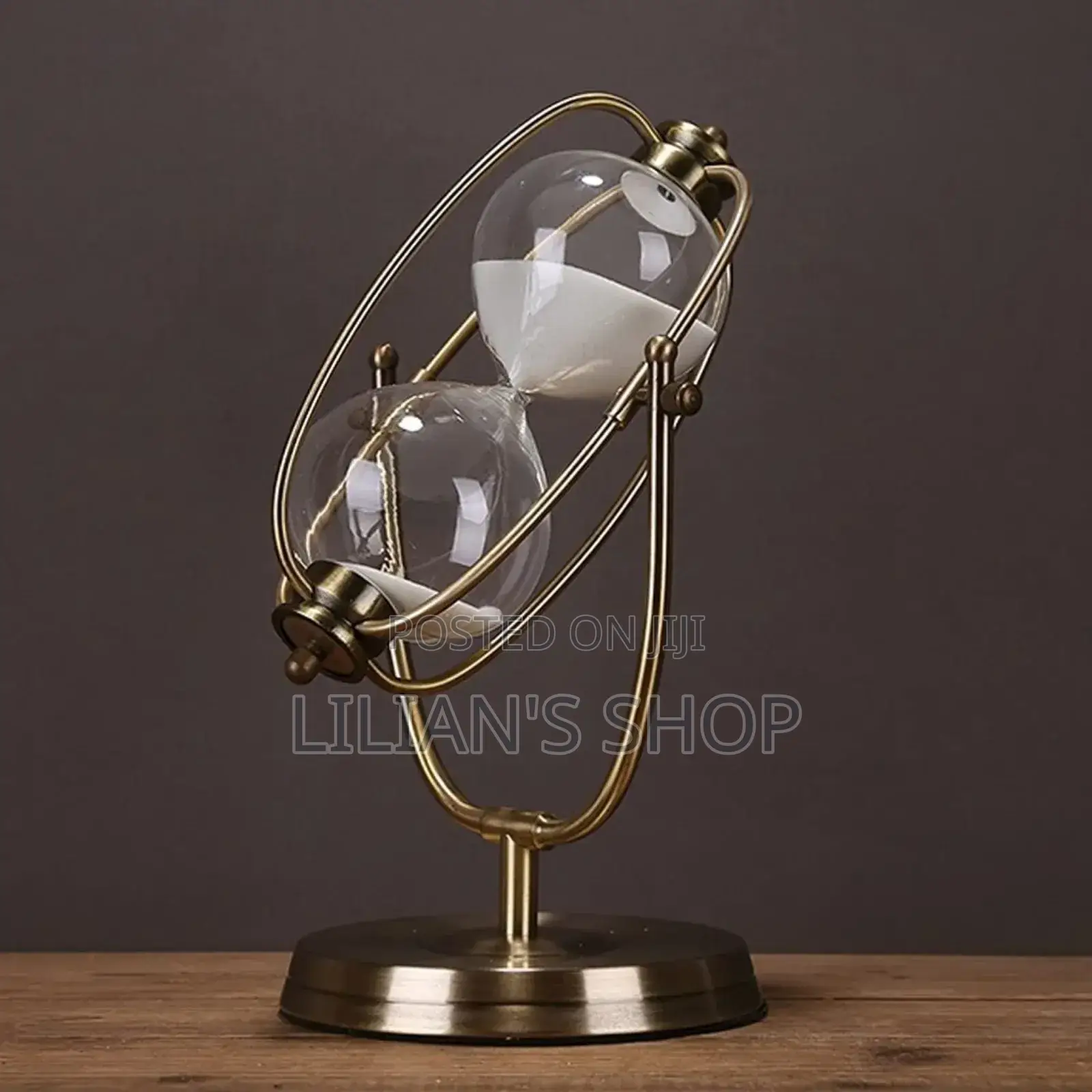 Vintage Rotating Hourglass