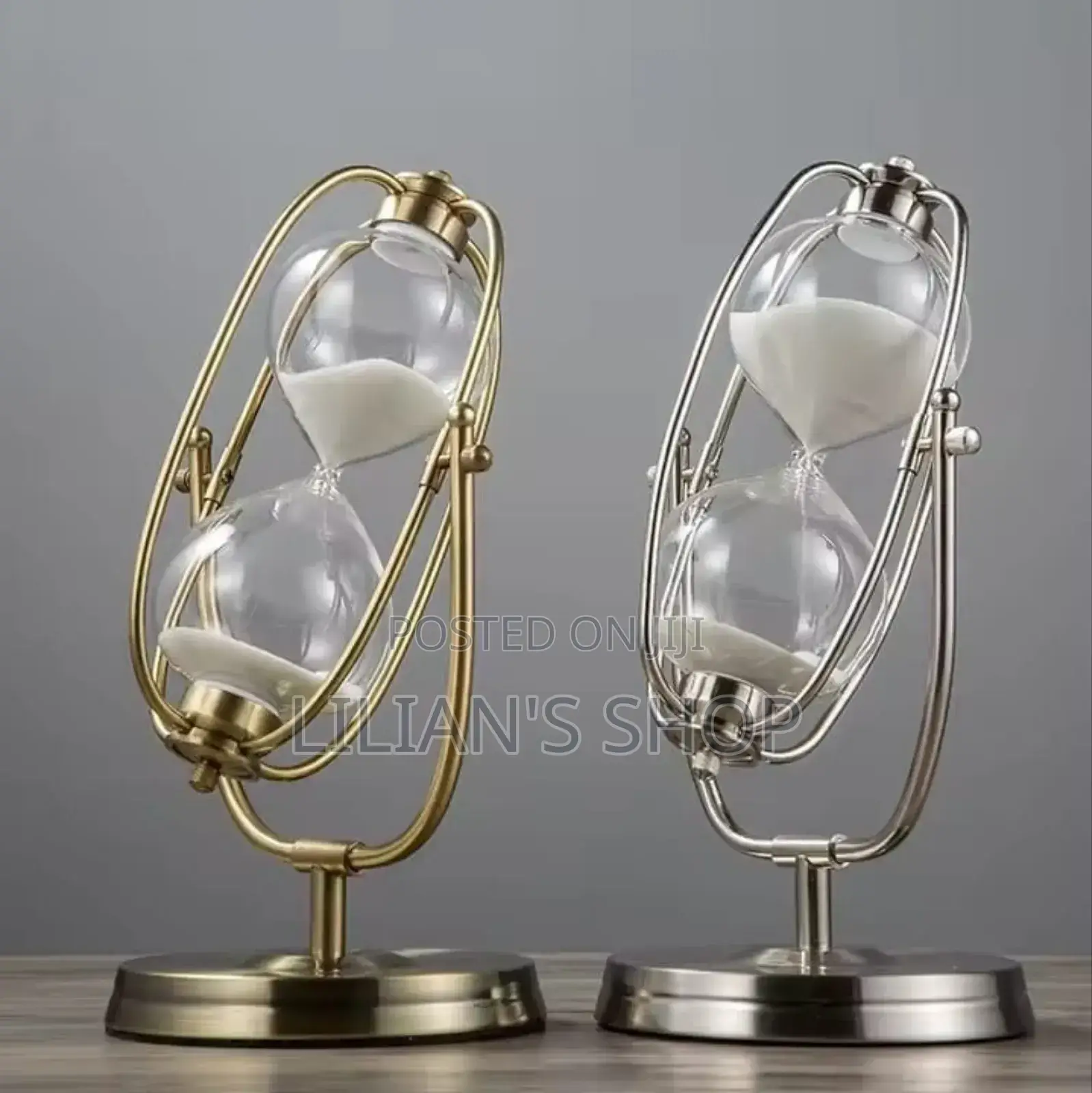 Vintage Rotating Hourglass