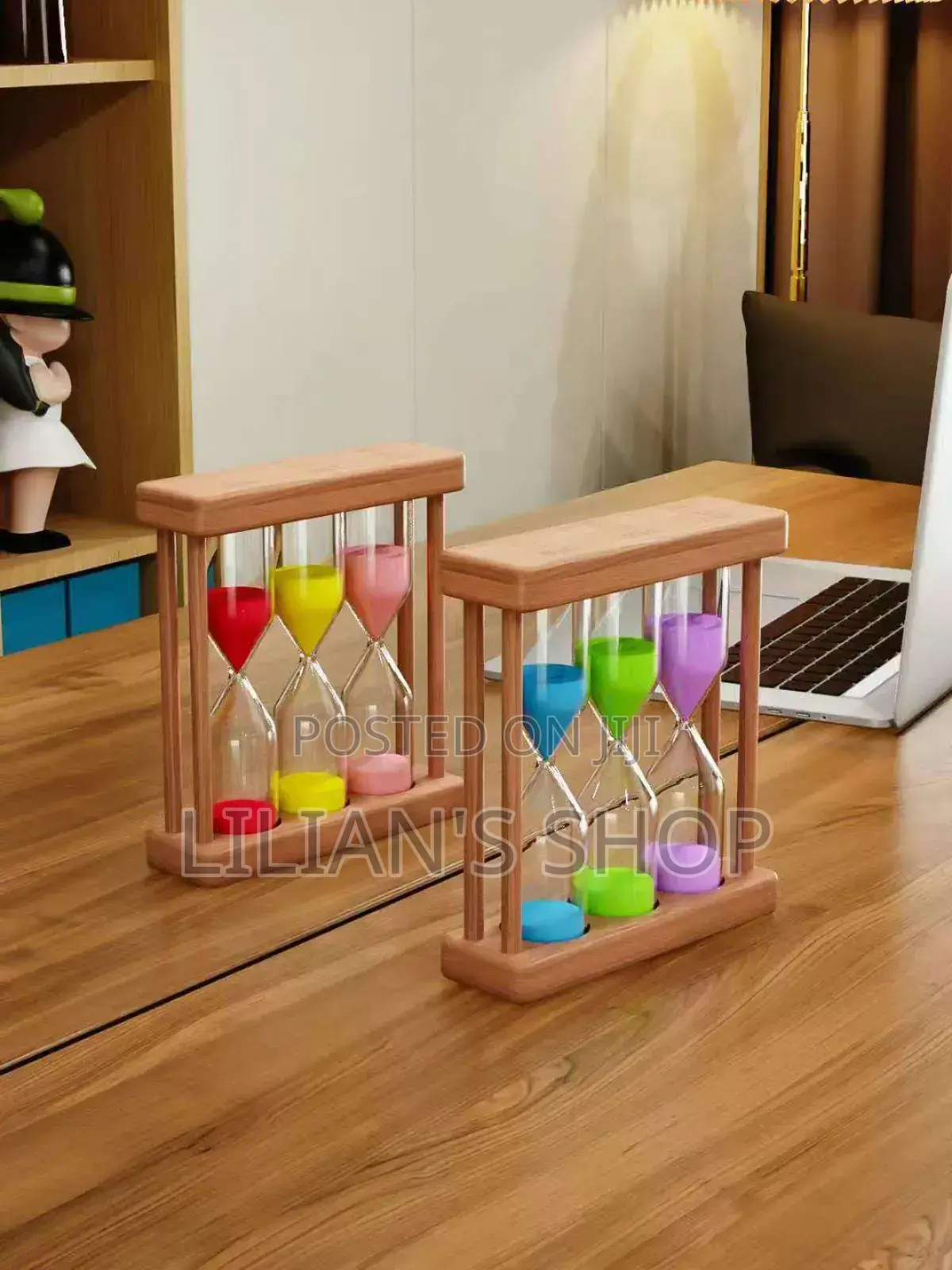 3in1 Mini Wooden Multifunction Timer