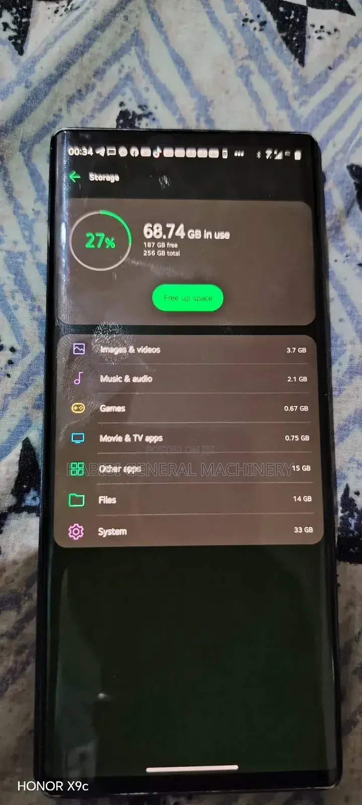 LG Wing 5G 256 GB Gray
