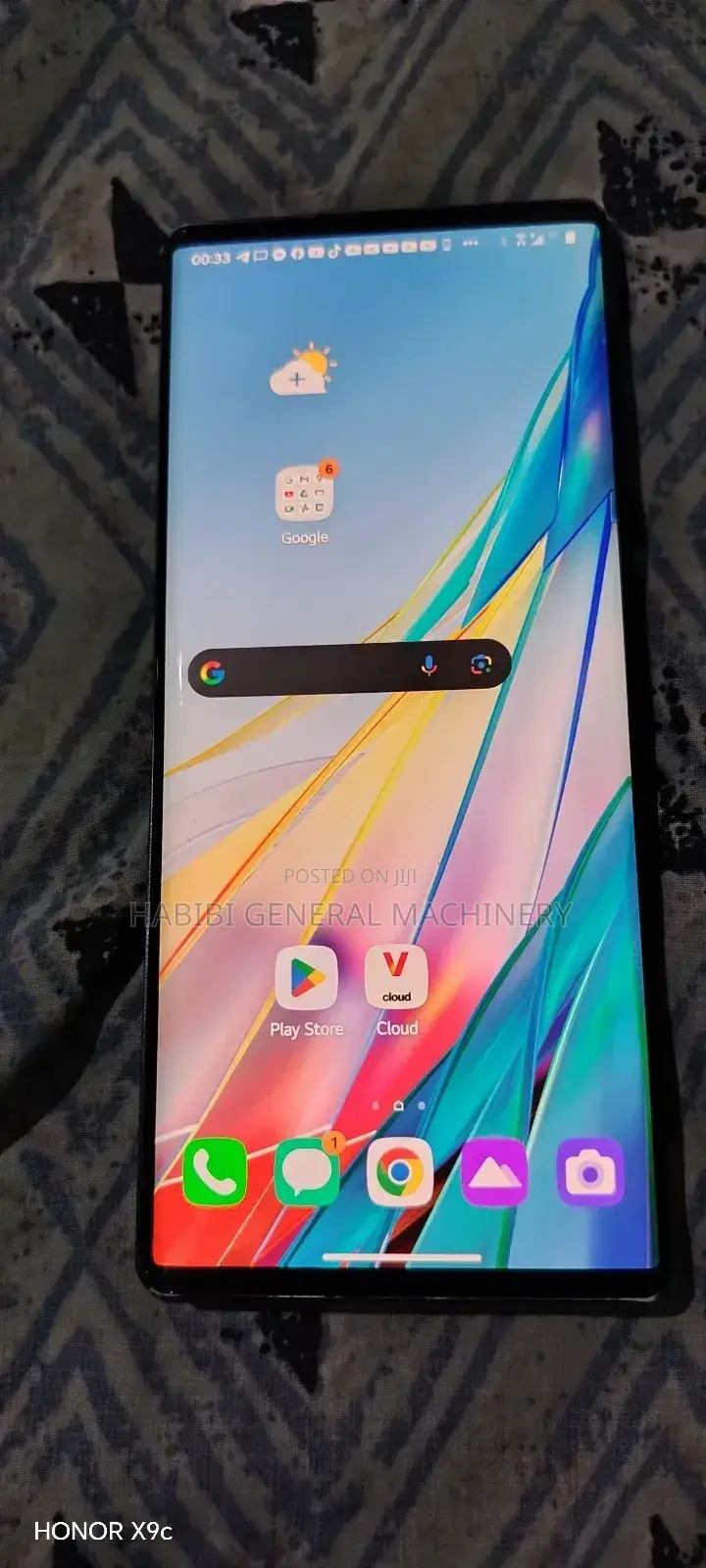 LG Wing 5G 256 GB Gray
