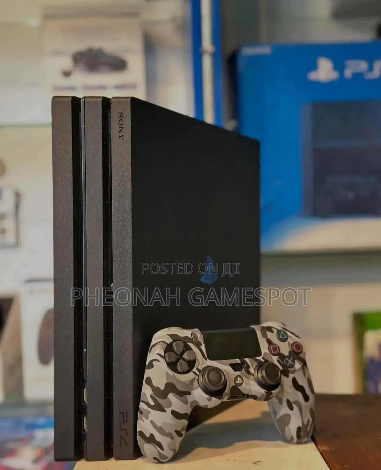Playstation 4 Pro With 25 Games and 2 Controllers at a Very Low Price