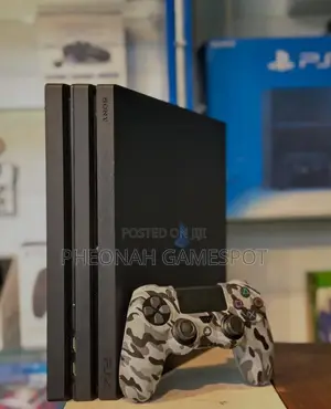 Playstation 4 Pro With 25 Games and 2 Controllers at a Very Low Price