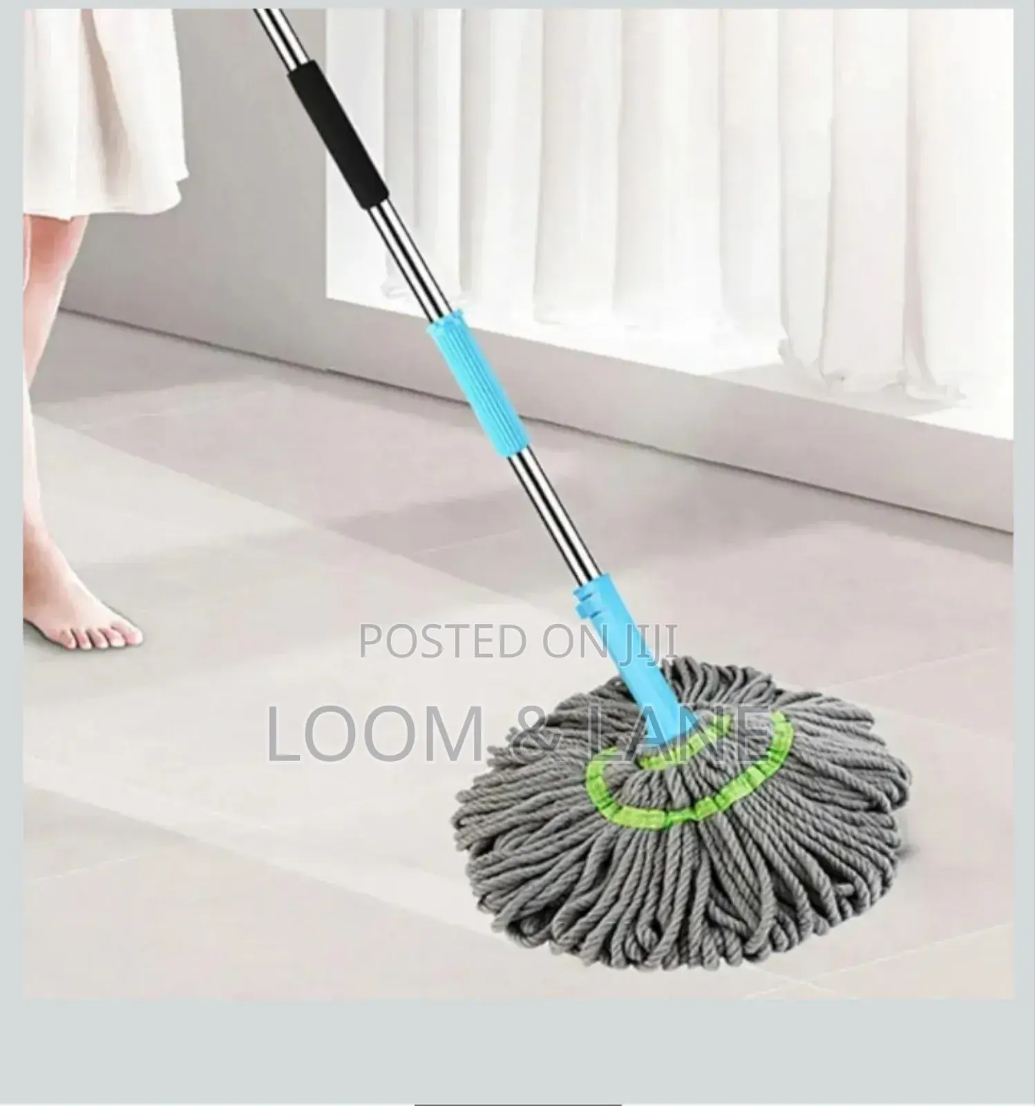 2 in 1 Dehydrated Mop, Self-Wringing Twist Mops