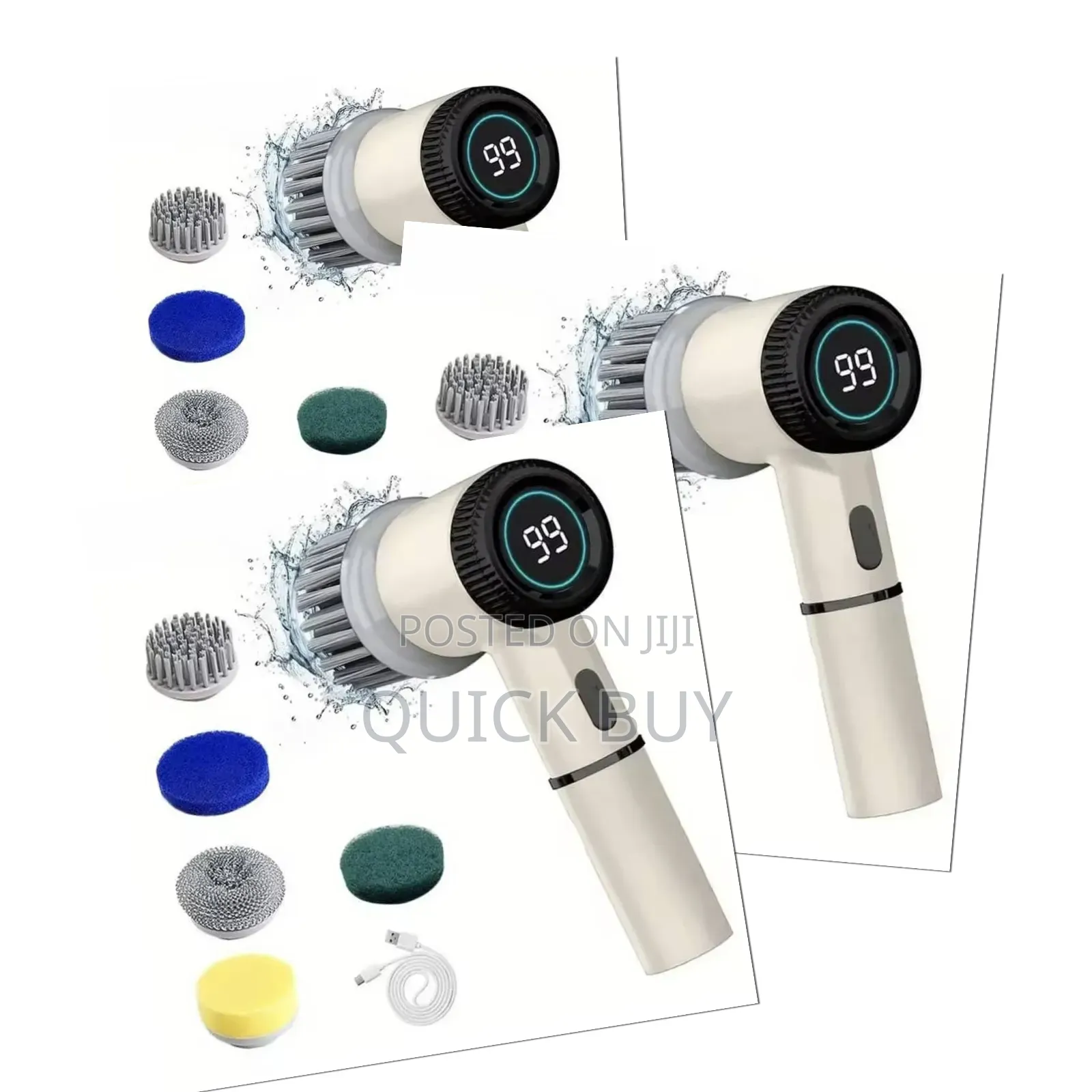 5in1 Rechargeable Multifunction Cleaning Brush