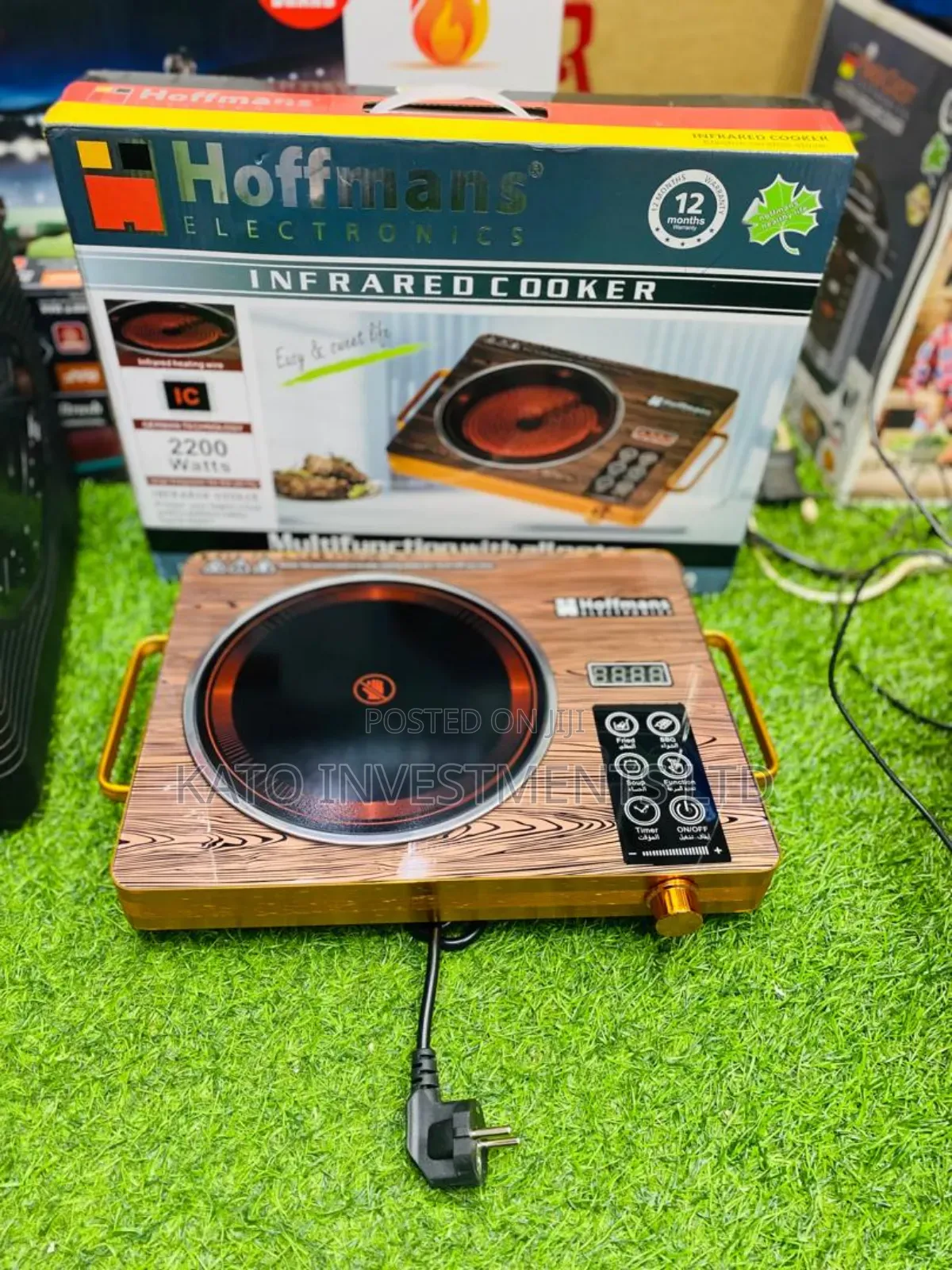 Hm 8090 Single Plate Infra Red Cooker
