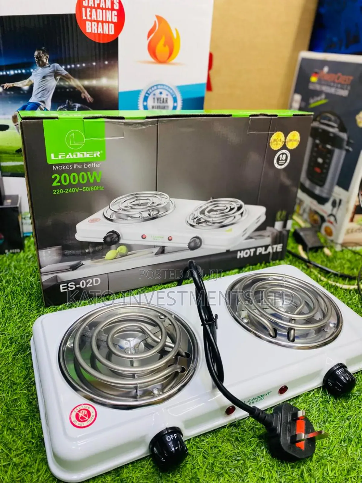 Leader Double Coil Electric Stove -hot Plate