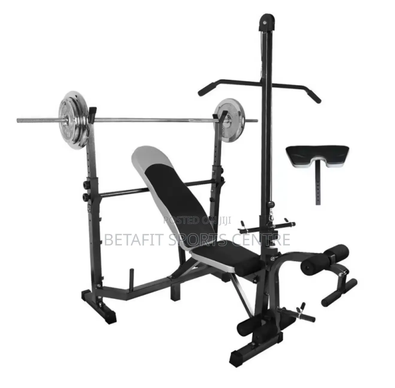 Pulley Bench Press Adjustable