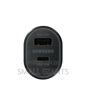 Samsung Super Fast Charging 2.0 Dual Ports(45w 15w) Car Charger