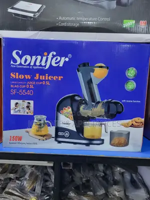 Sonifer Slow Juicer With Reversed Function Machine