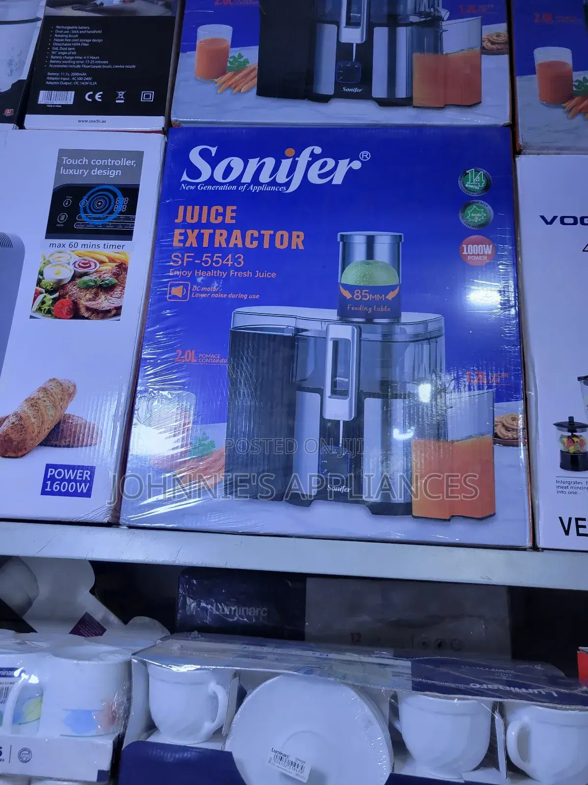 Sonifer Juice Extractor With 85mm Feeding Tuble