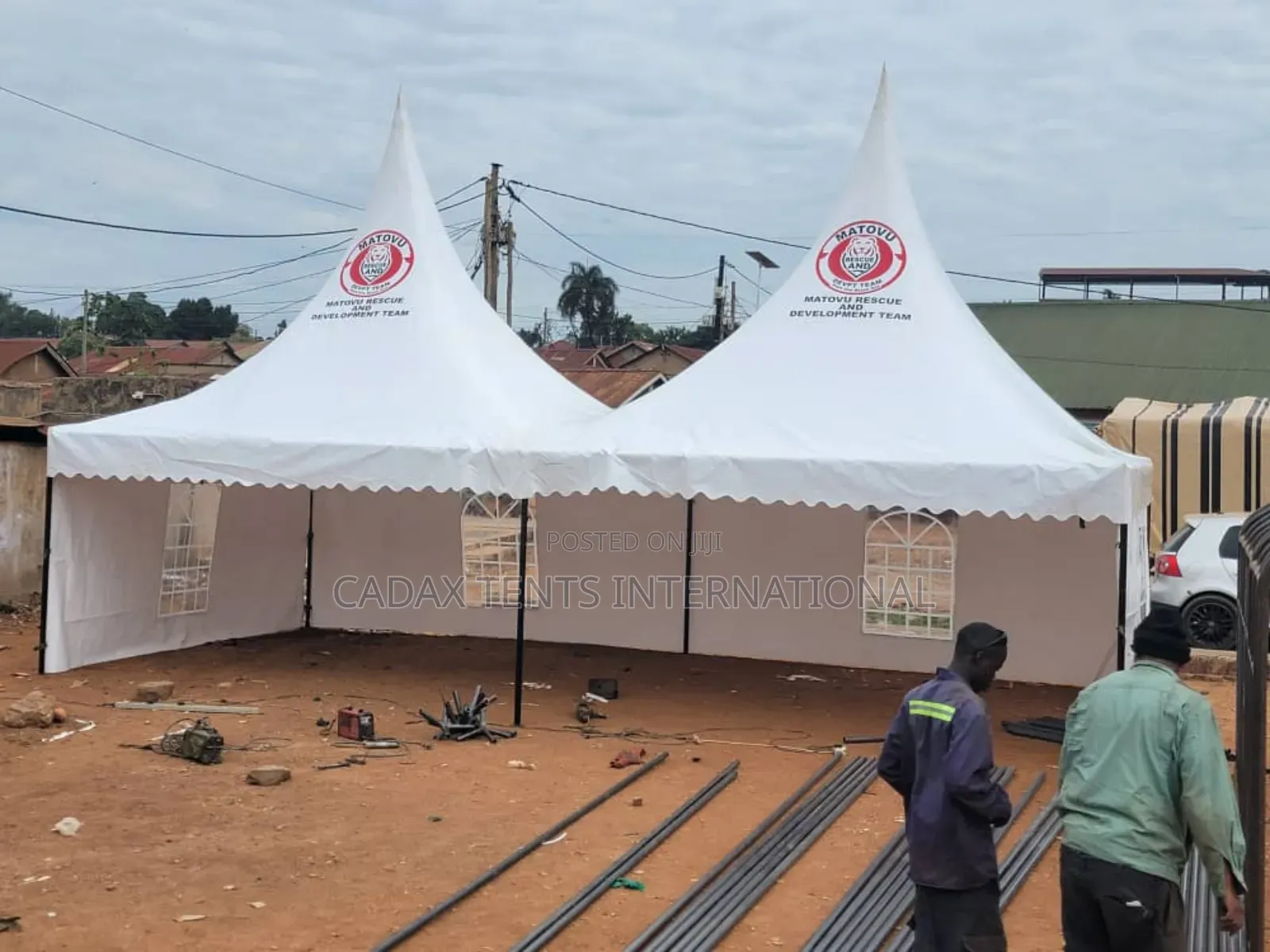 Tents Free Branding