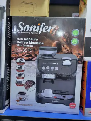 Sonifer Multi Capsule Coffee Machine With Grinder Sf-3570