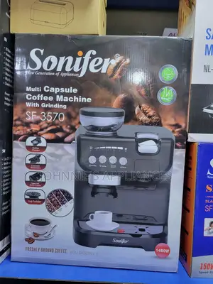 Sonifer Multi Capsule Coffee Machine With Grinder Sf-3570