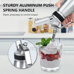 500ml Ice Stainless Steel Ice Cream Dispenser