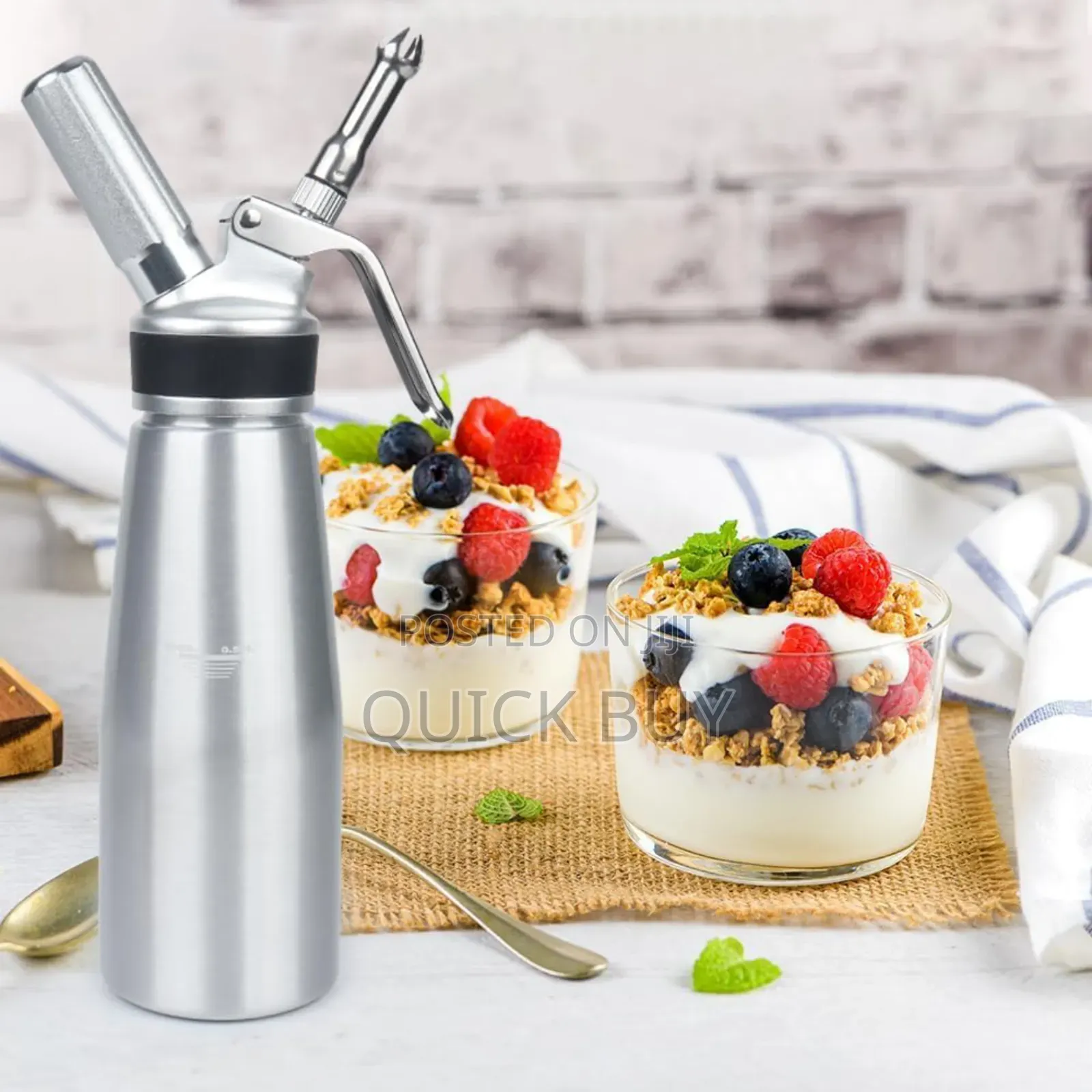 500ml Ice Stainless Steel Ice Cream Dispenser