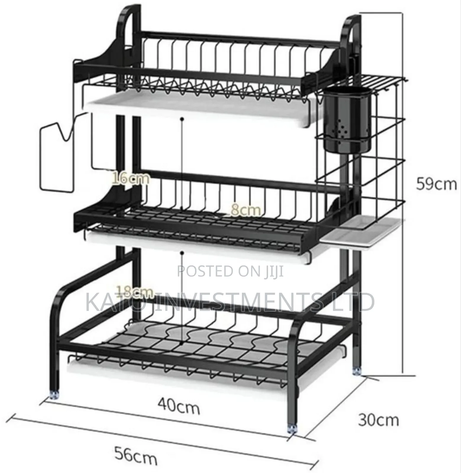 3 Tier Dish Rack