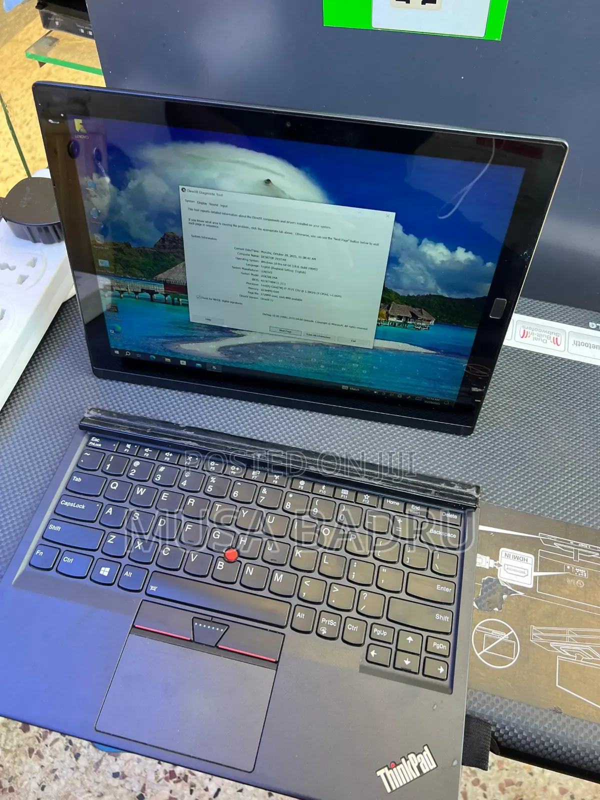 New Laptop Lenovo Thinkpad X13 Yoga 16GB Intel Core I7 SSD 512GB