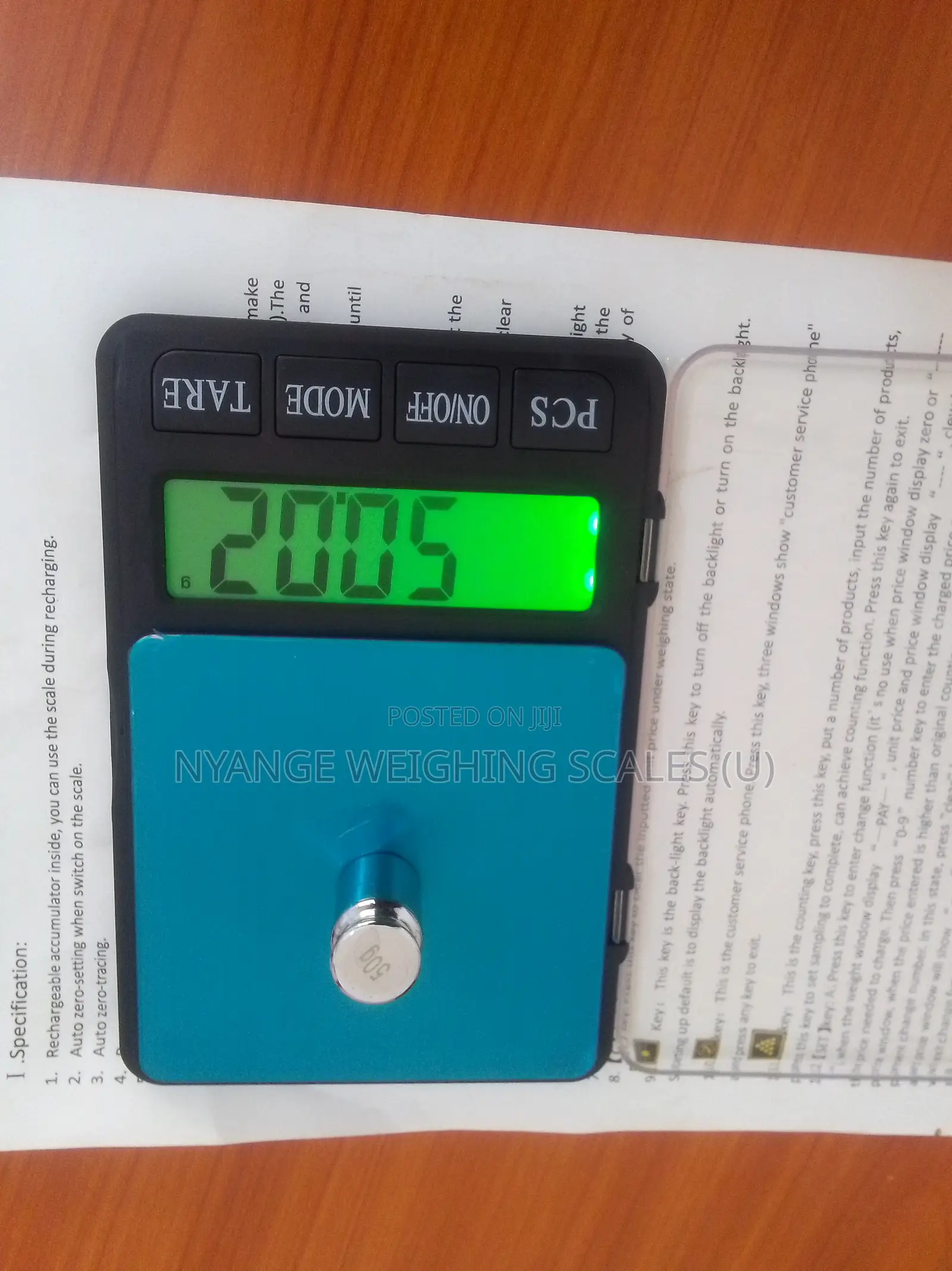 Home Portable Weigh Digital Weighing Scale 600g/0.01g Weighing Scale