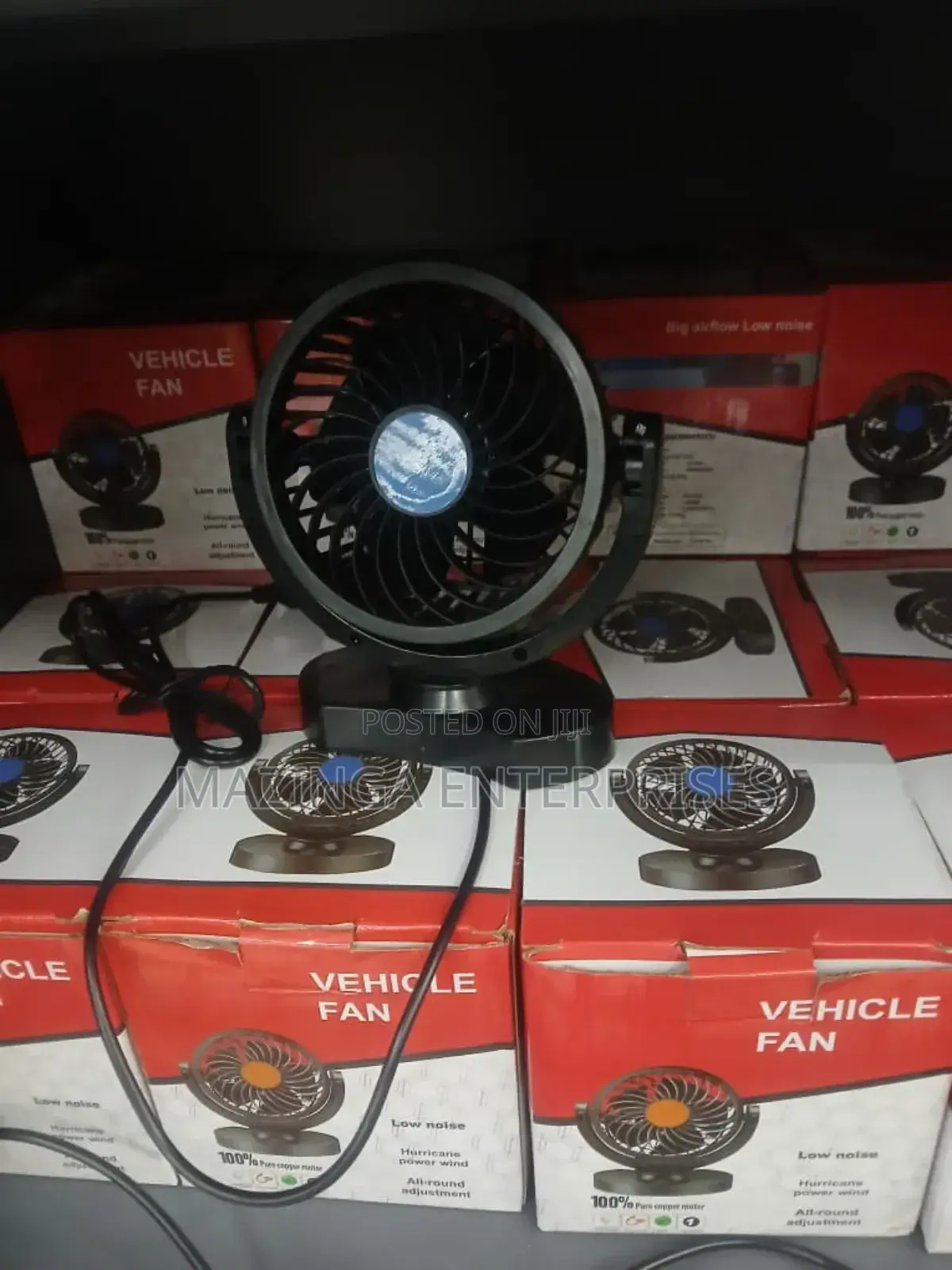 Hurricane Power Windflow 3600 Vehicle Interior Car Fan