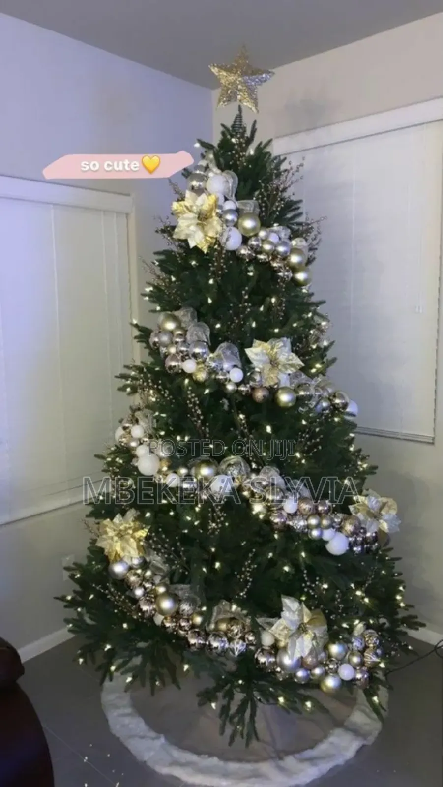 Beautiful Christmas Tree With Lights/Family Christmas Tree Home Access