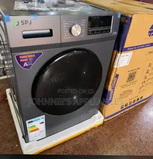 10kg SPJ Front Loader Washing Machine Wash and Dryer