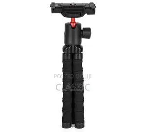 Porodo Table Tripod With Phone Holder - Black